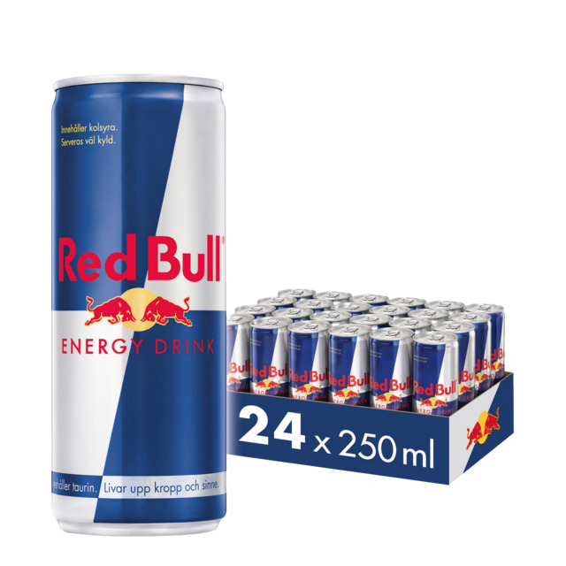 Produktfoto för LÄSK RED BULL ENERGI 250ML | Beijerbygg Byggmaterial